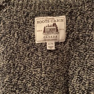Roots cabin sweater